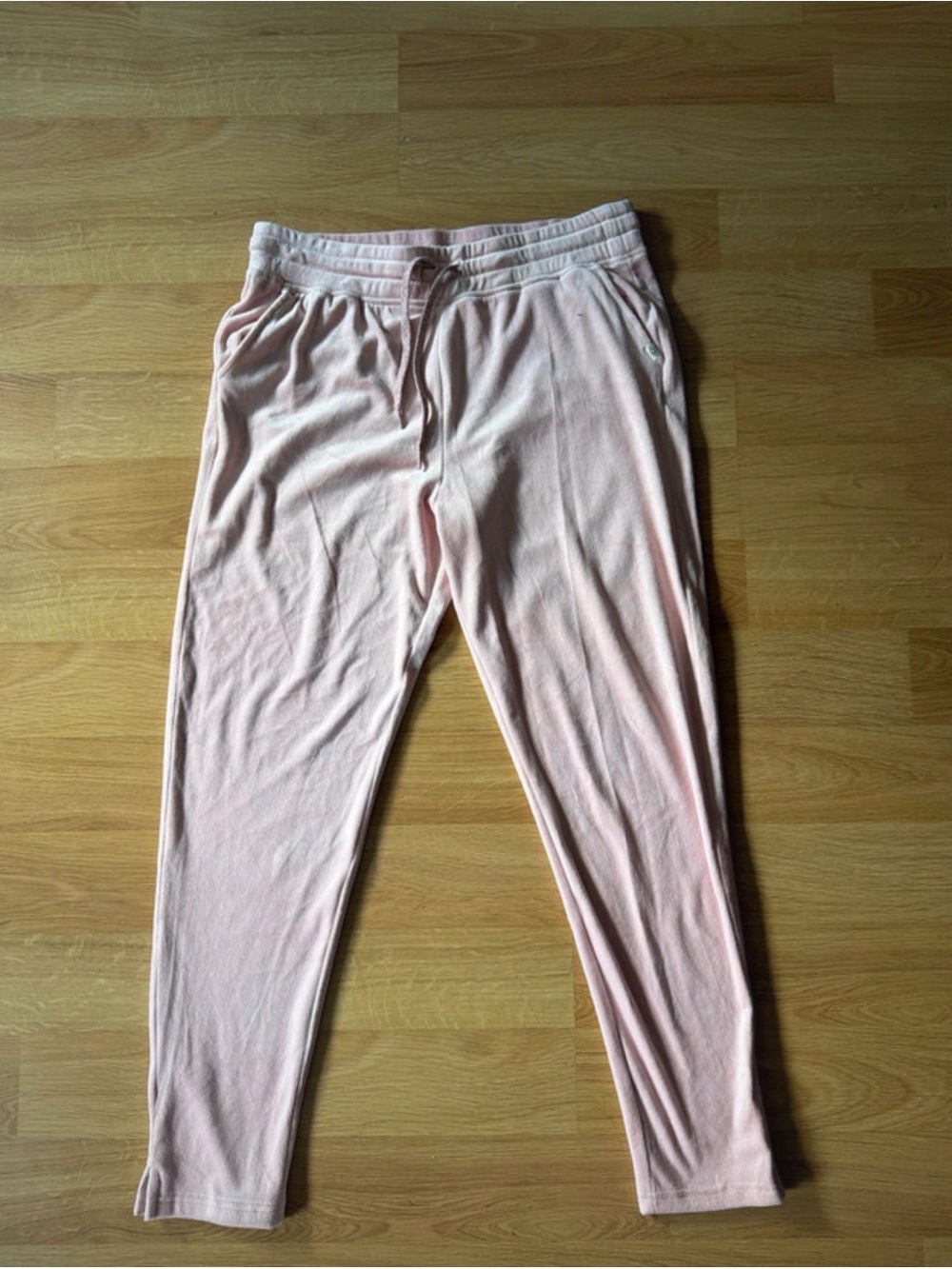 Nwot UGG Haydn Light Pink Soft Cozy Velour Drawstring Joggers Large